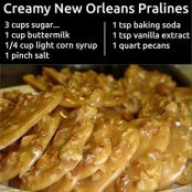 Creamy New Orleans Pralines