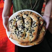 Bread: Provençal Bread with Olives and Herbs (Fougasse)