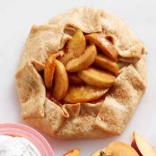 Freestyle Peach Tart