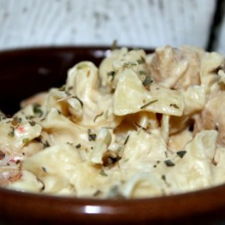 Low Calorie Crock Pot Cream Cheese Chicken Pasta