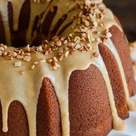 Sweet Potato Cream Cheese Bundt Cake