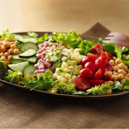 Honey-Dijon Chef’s Salad