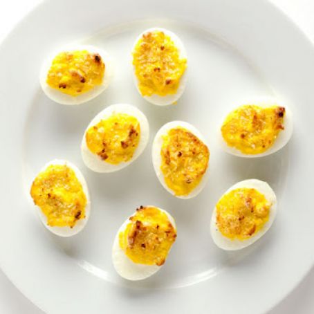 Horseradish Deviled Eggs