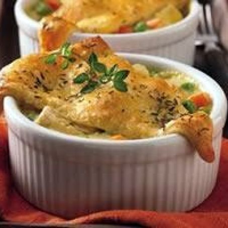 Mini Crescent Chicken Pot Pies