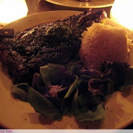 Rib-Eye Steak - Jerk w/Chadon Beni Sauce