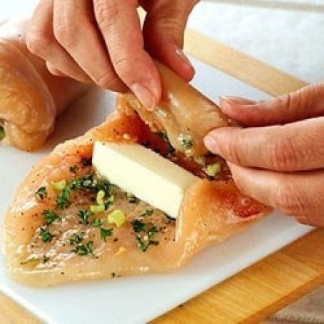 Chicken Breasts Stuffed with Mozzarella Cheese