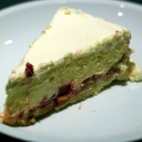 Rhubarb Cheesecake