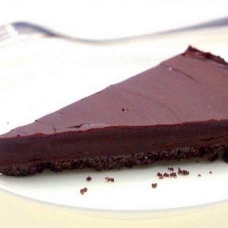 Chocolate Honey Almond Tart