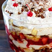 Banana Split Trifle