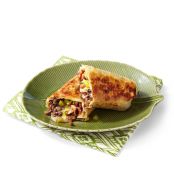 Beef, Baked Bean & Cheese Crispy Burritos