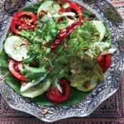 Lao Mixed Salad with Peanuts and Fried Shallots