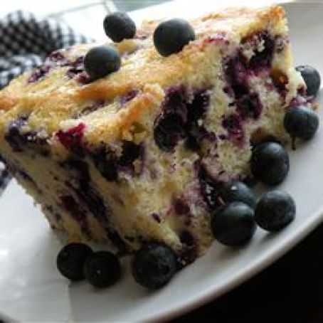 Melt In Your Mouth Blueberry Cake