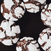 Chocolate Hazelnut Crinkle Cookies