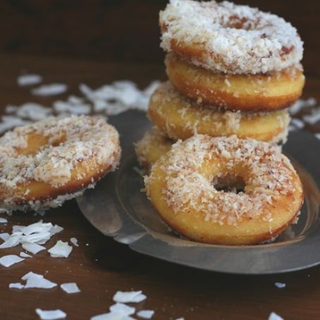 donut - coconut flour fried donuts