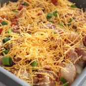 Loaded Baked Potato & Chicken Casserole