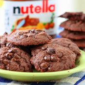 4-Ingredient Nutella Cookies