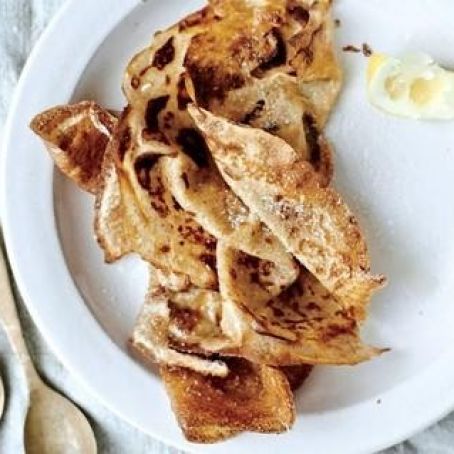 Buttery Rye Crepes