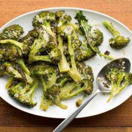 Roasted Broccoli with Parmesan (Melissa d'Arabian)