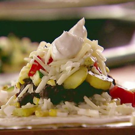 Grilled Veggie Burritos