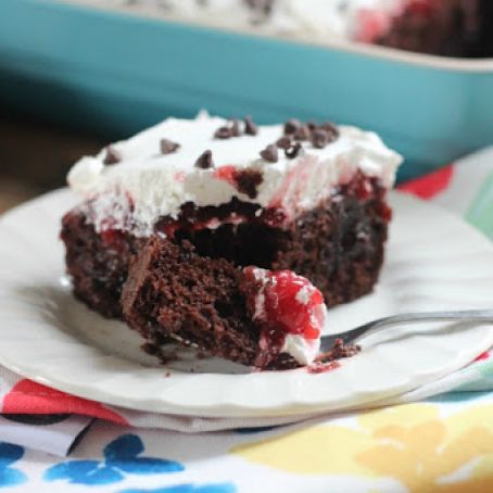 Black Forest Poke Cake