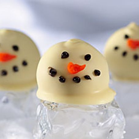 Oreo Snowman Cookie Balls