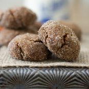cookie - molasses cookies grain free, paleo
