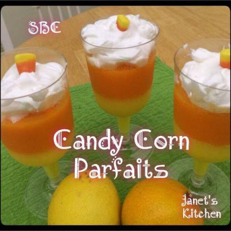 Candy Corn Parfait