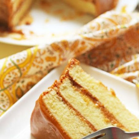 Real Deal Caramel Cake