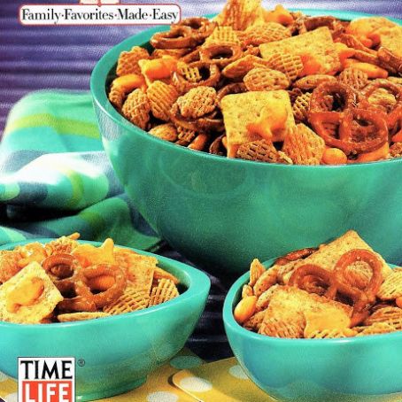 Savory Cereal Snack Mix