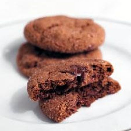Chewy Chocolate Gingerbread Cookies
