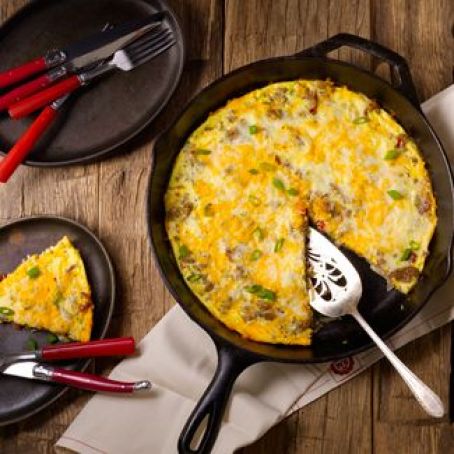 Healthy Meat Lovers' Frittata