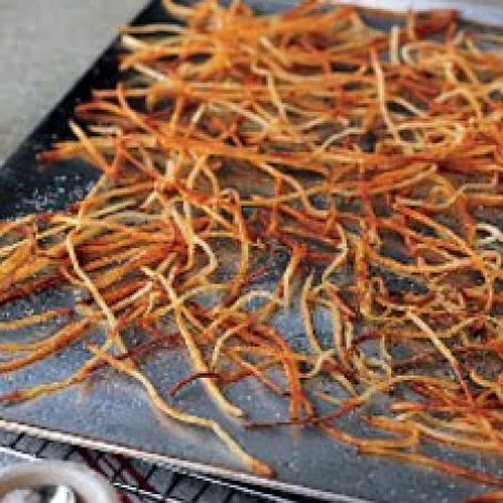 Oven-Baked Shoestring Fries