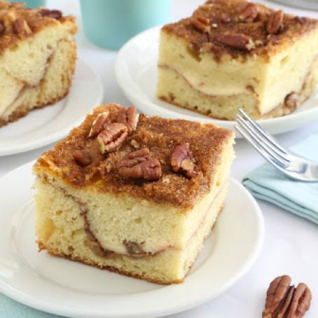 Cinnamon Cream Cheese Coffee Cake