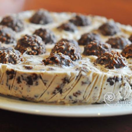 cake - Ferrero Rocher icecream cake