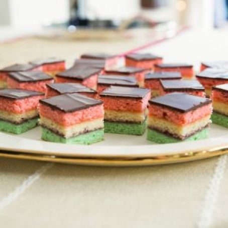 Neapolitan Holiday Cookies
