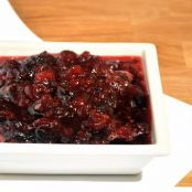 Maple Brown Sugar Cranberry Sauce