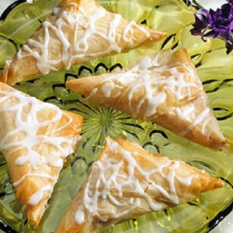 Glazed Fruit Turnovers