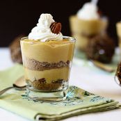Pumpkin Pecan Cheesecake Pots