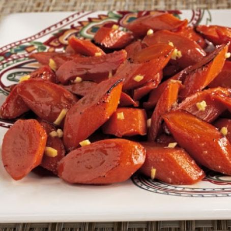 Audrey's Ginger and Honey Glazed Carrots