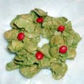 Christmas Cornflake Wreath Cookies