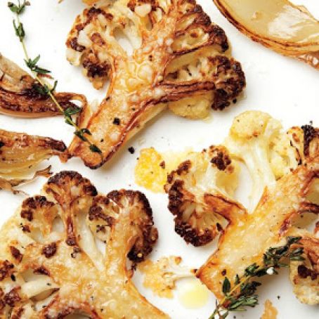 Parmesan-Roasted Cauliflower