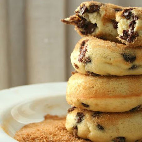 donut - Coconut Flour Chocolate Chip Donuts
