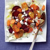 Roasted Beet and Carrot Salad