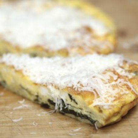 Creamed Green Frittata