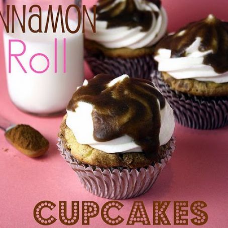 Cinnamon Roll Cupcakes