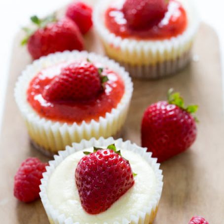 Mini Cheesecake Cupcakes