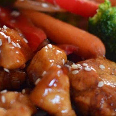 Sweet, Sticky and Spicy Chicken