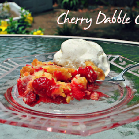Cherry Dabble Cake