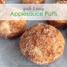 Applesauce Puffs