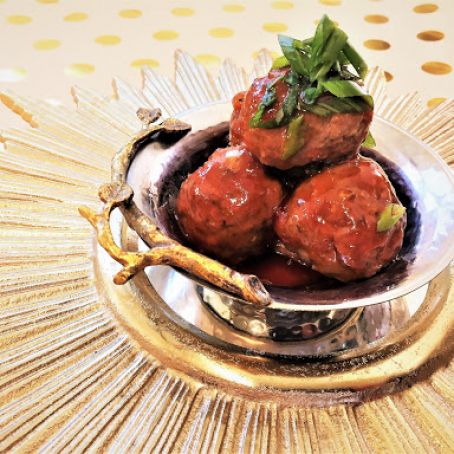 Moroccan Lamb Meatballs